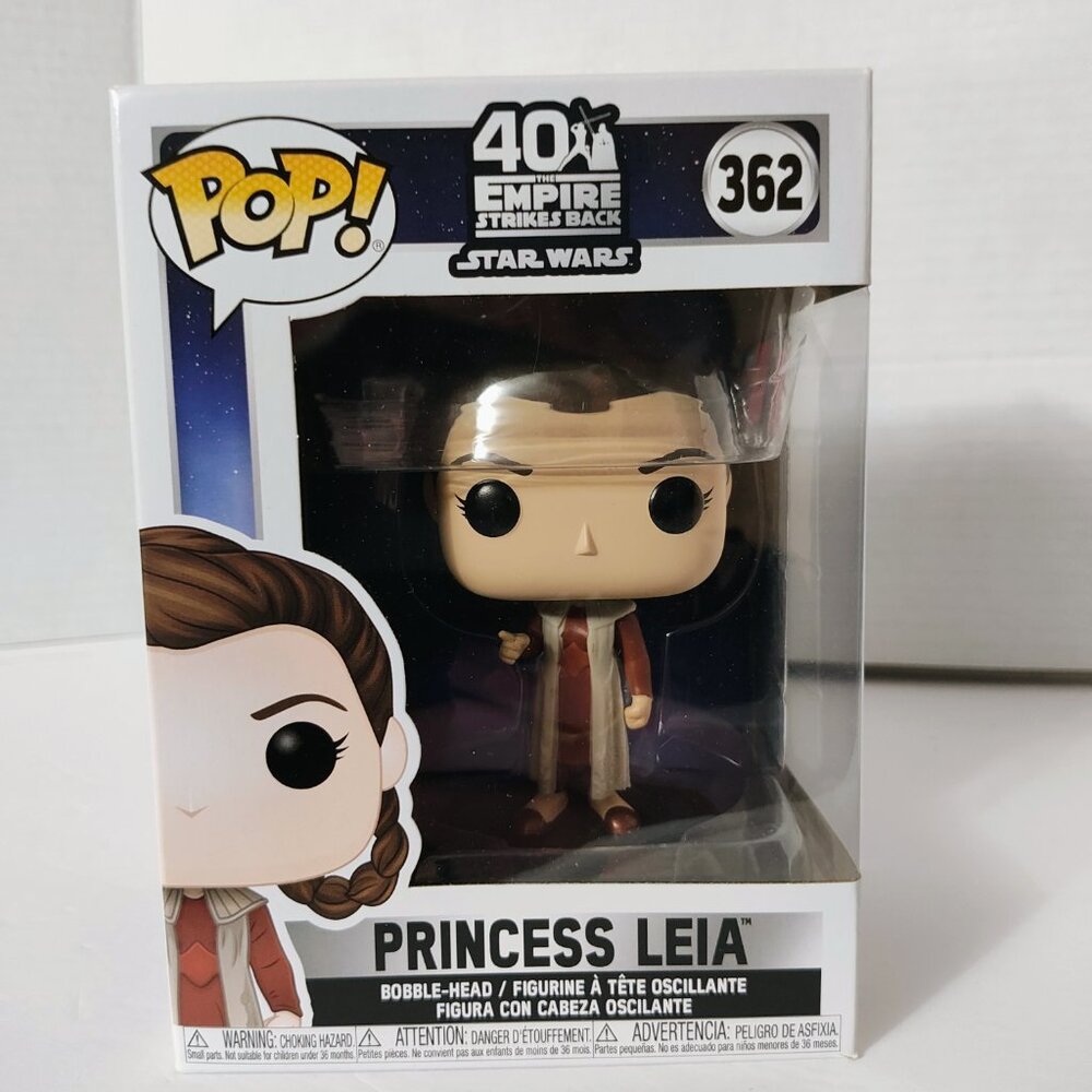 [2 for $10] Pop! Star Wars - Princess Leia #362 - 40th Ann Empire Strikes Back